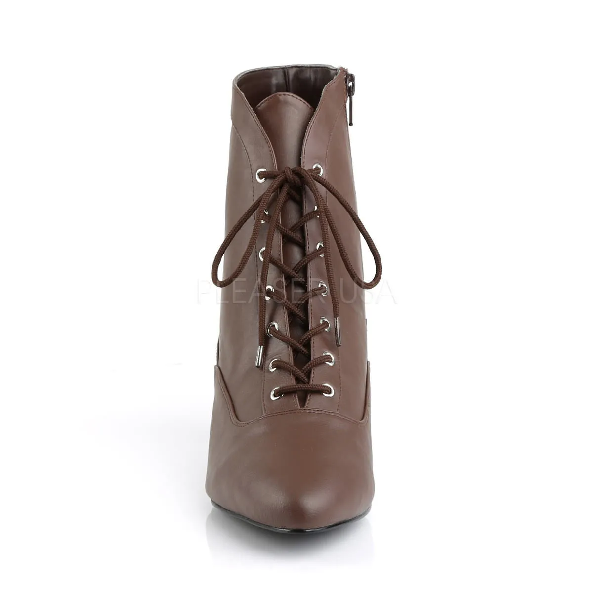 2 Inch Heel FAB-1005 Brown Pu