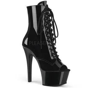 6 Inch Heel ASPIRE-1021 Black Pat Black