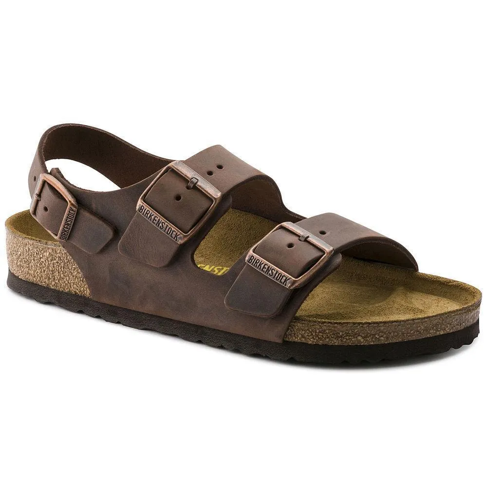 Birkenstock Men's Milano Oiled Habana