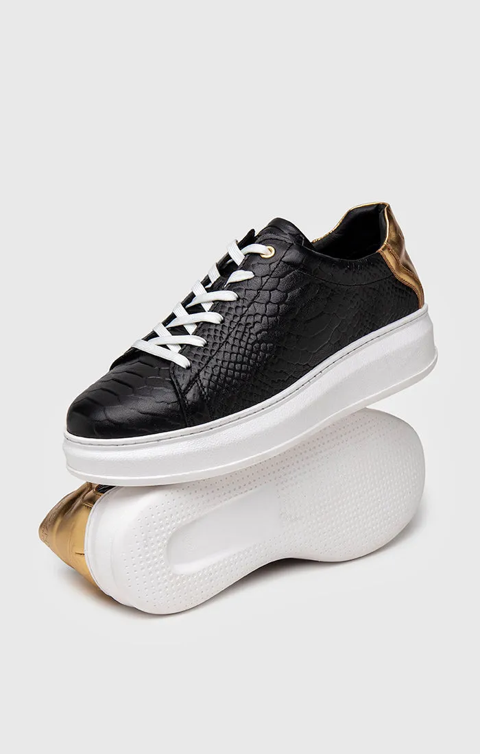 Black Gold Upscale Sneakers