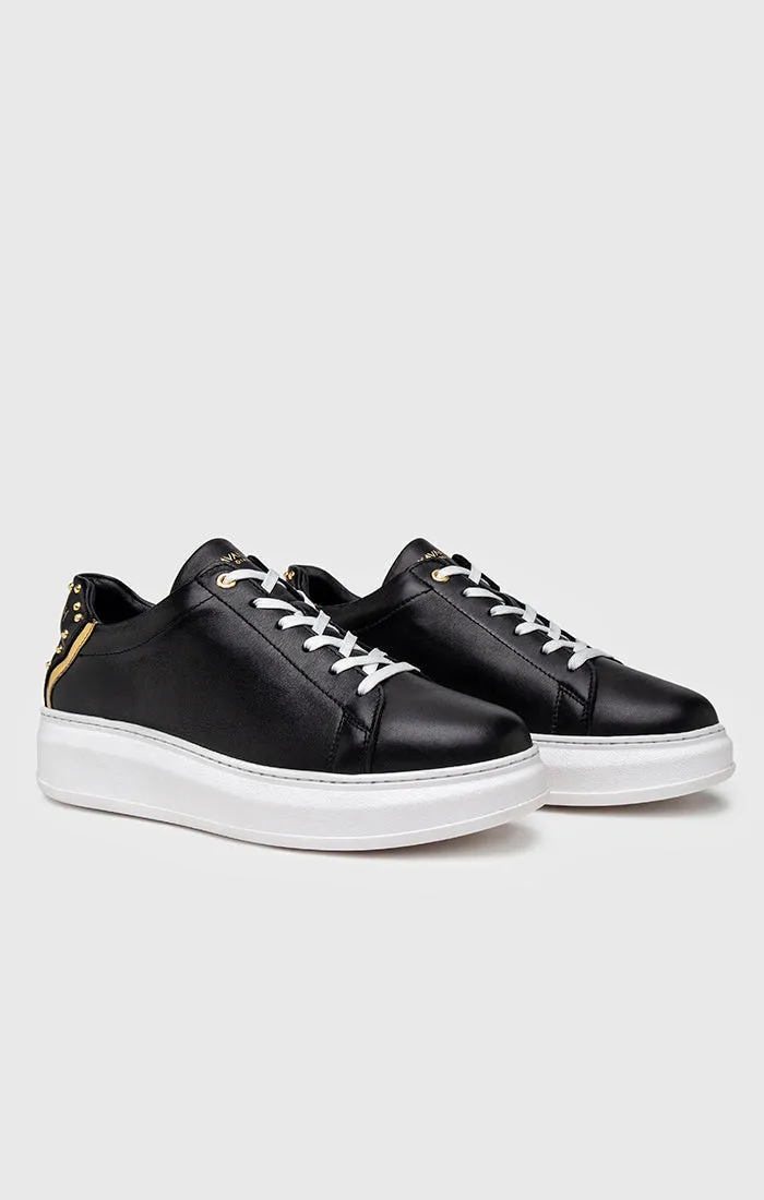 Black Punk Upscale Sneakers