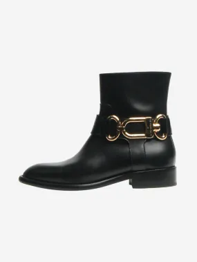 Black Westside Flat ankle boots - size EU 37