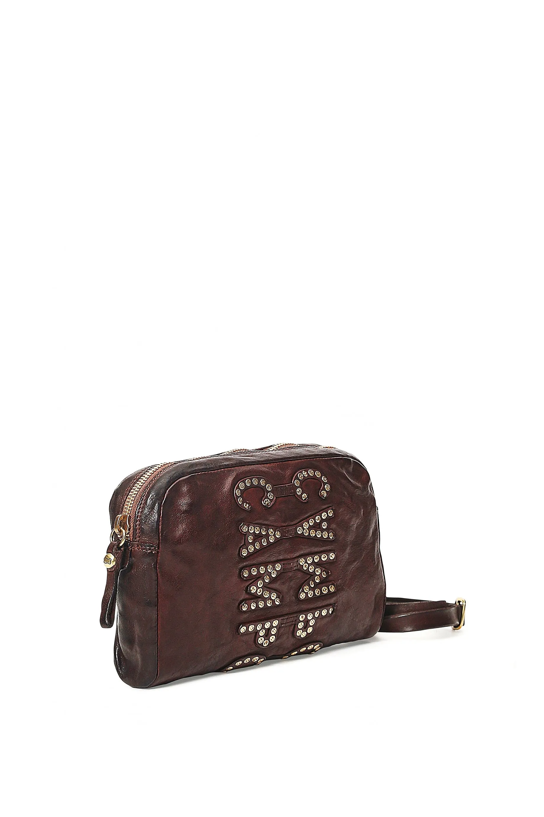 Campomaggi Laser Crossbody - Chocolate