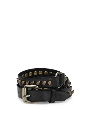 Campomaggi Studded Belt - Black