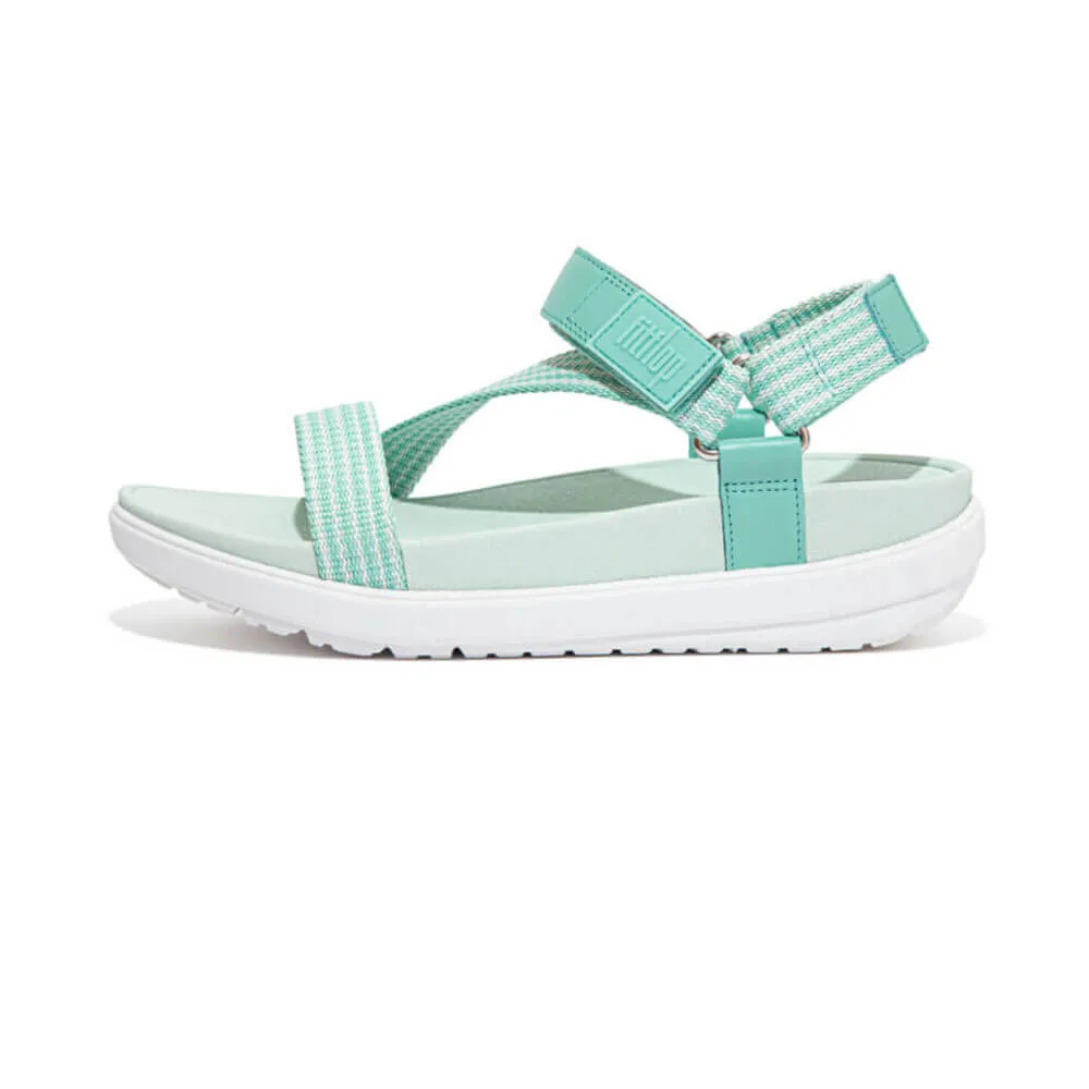 FitFlop Loosh Webbing Sandals - Sea Foam Green