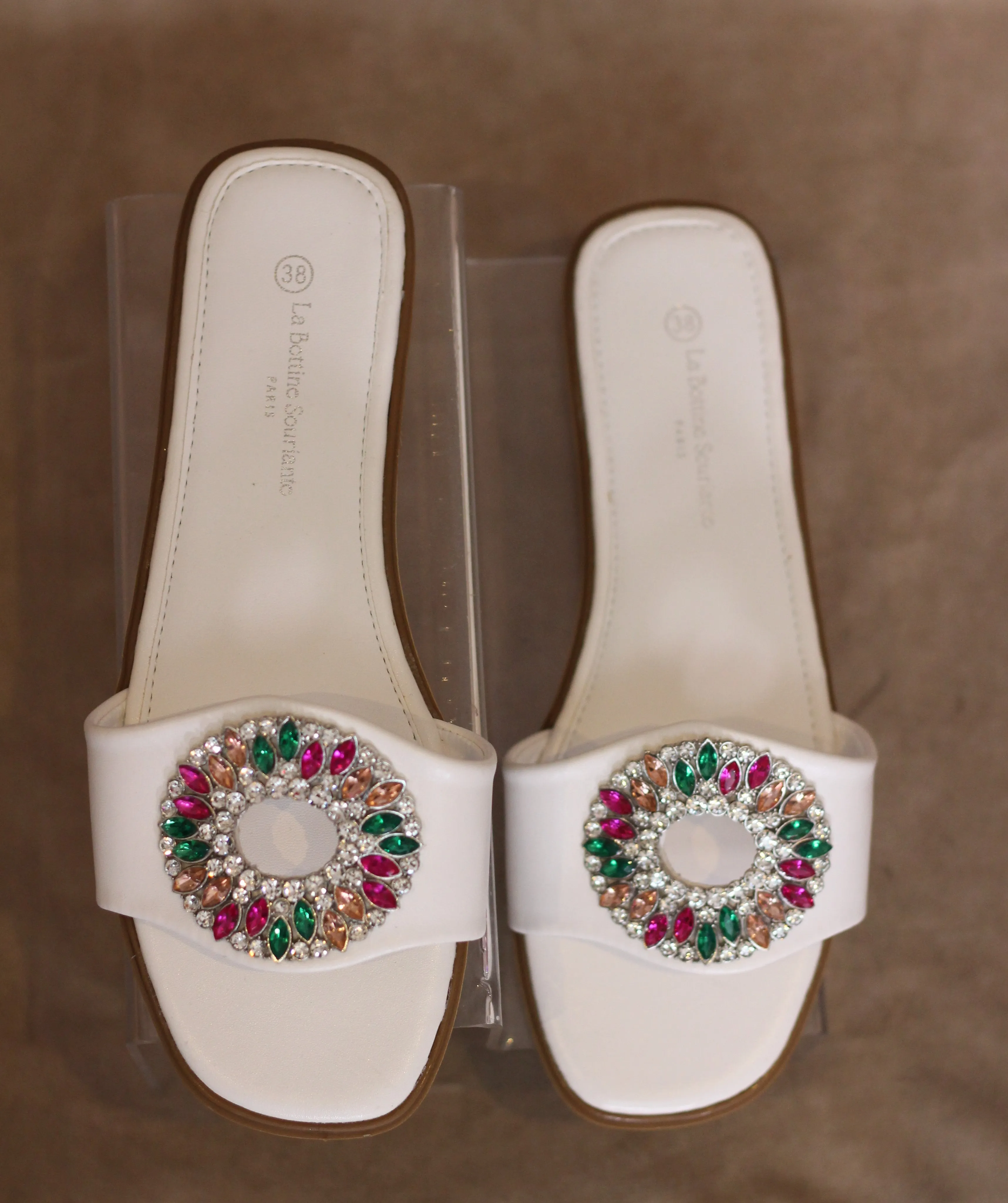 Jewelled Diamante Sandals