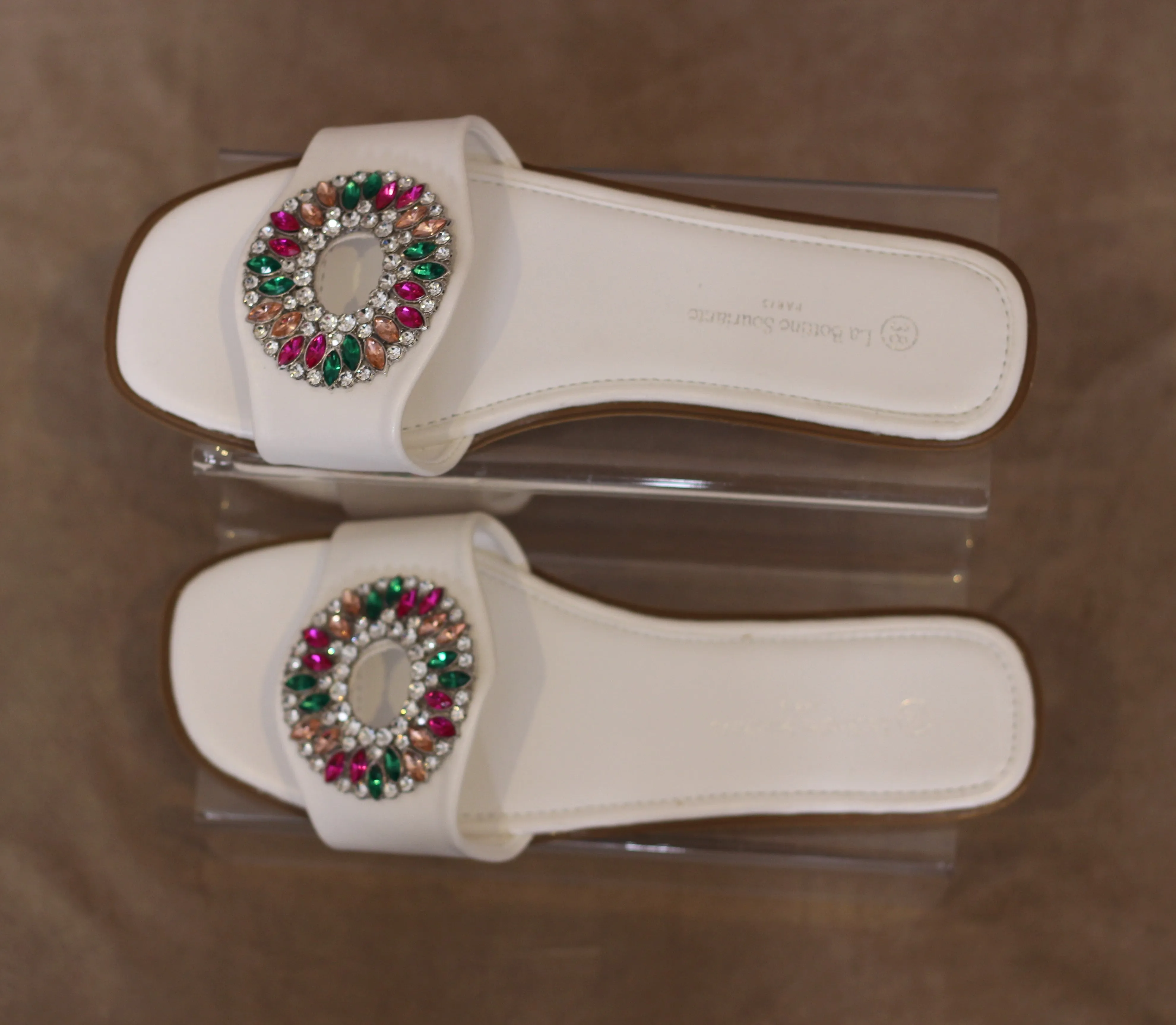 Jewelled Diamante Sandals