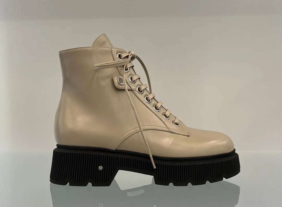 KURT leather combat boots