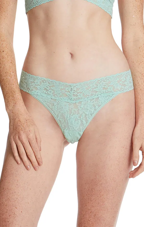 Lace Original Rise Thong