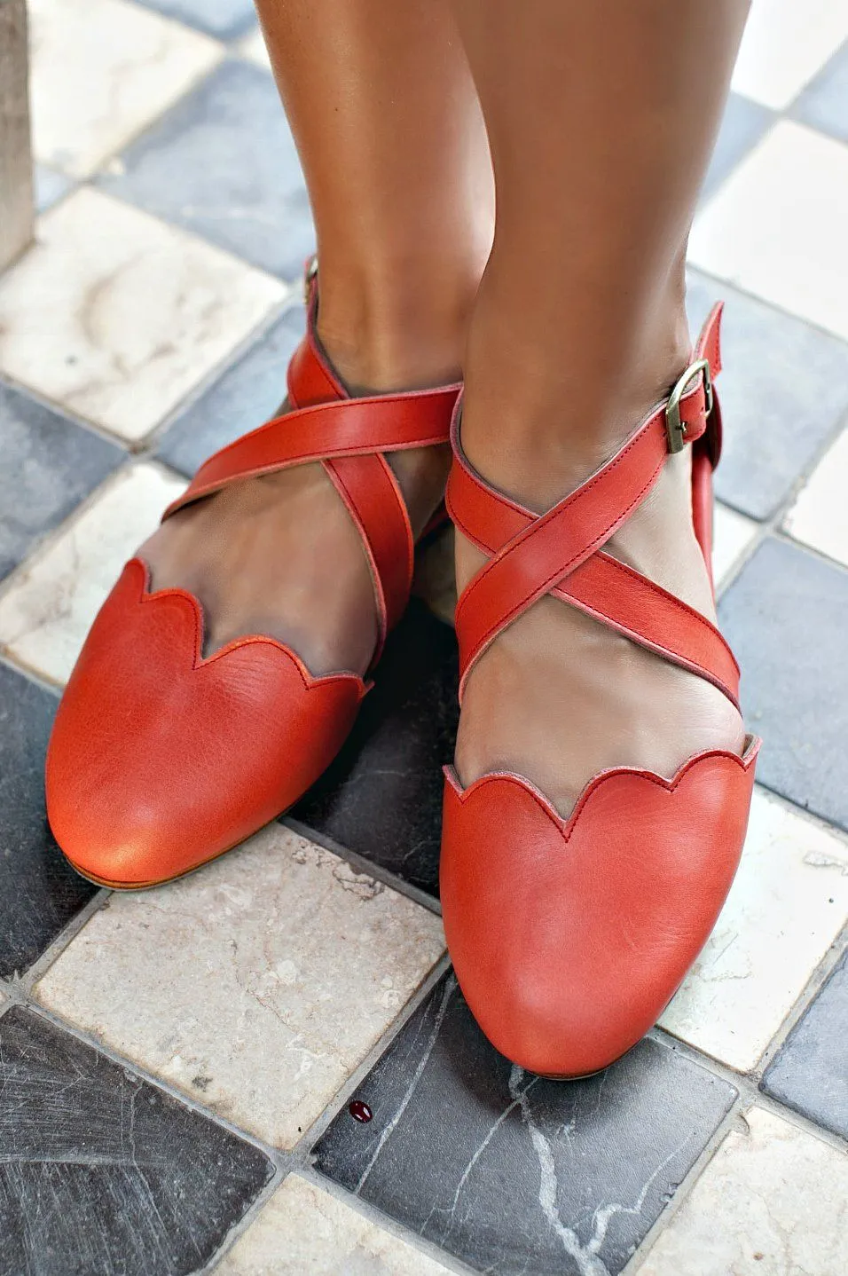 Mangrove Leather Flats