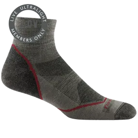 Men's Darn Tough Light Hiker 1/4 Lightweight Hiking Socks