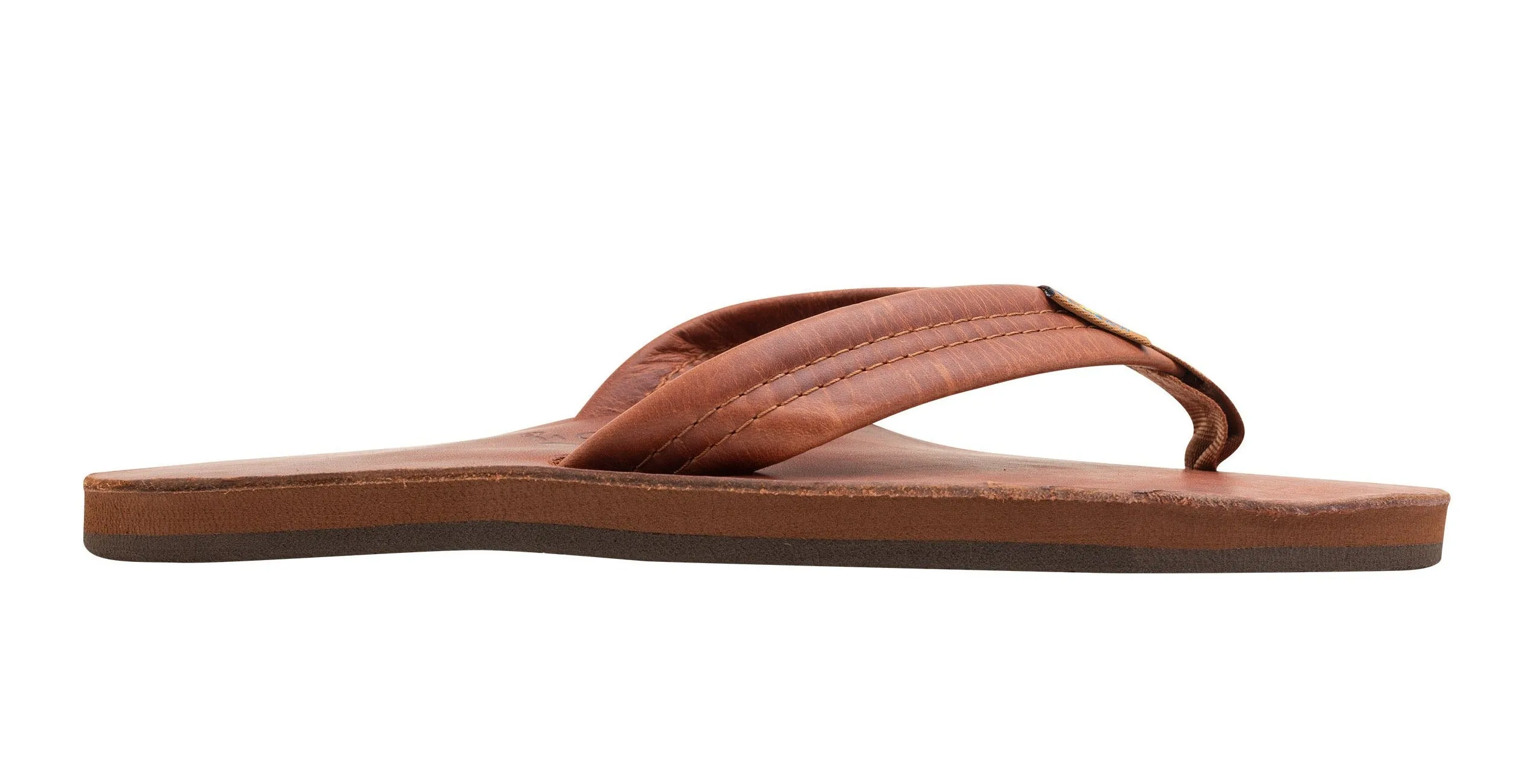 Rainbow Men's Luxury Leather - Single Layer Arch Support Sandals 2023