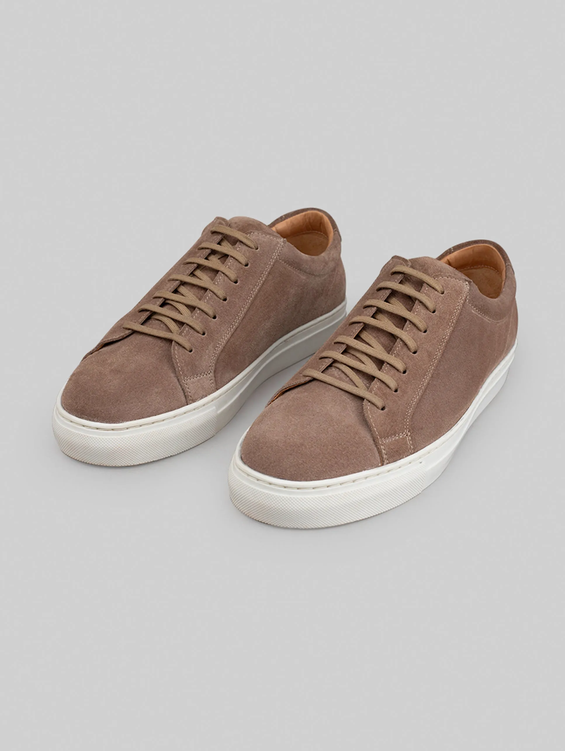 Rawls Men Brown Suede Sneakers