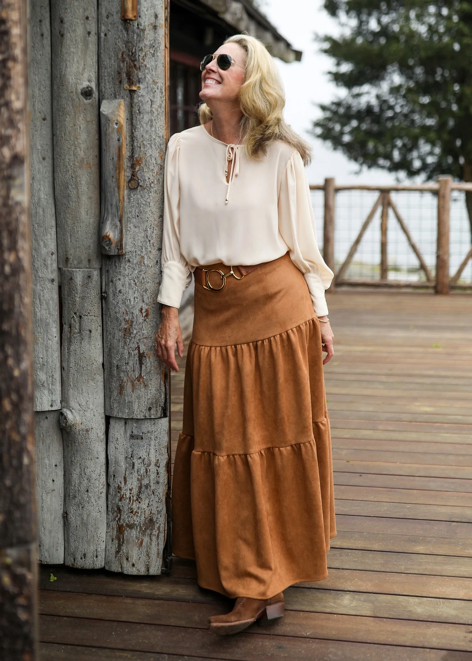 Samana Skirt - Cinnamon