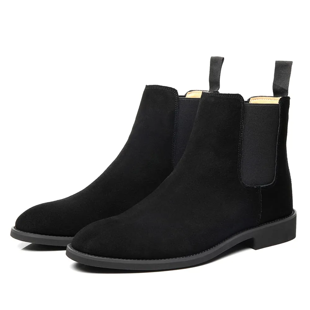 Slip-on Suede Chelsea Boots