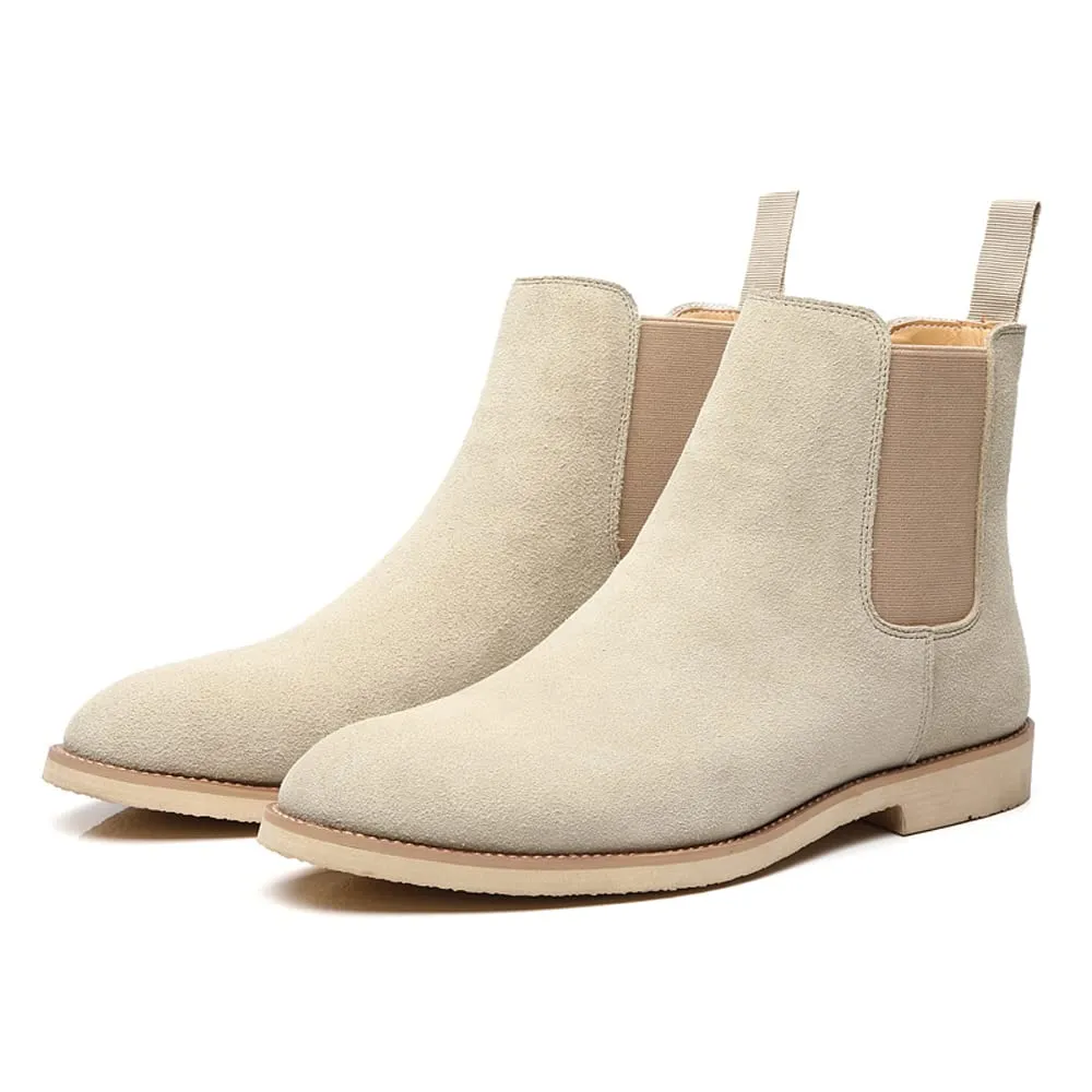 Slip-on Suede Chelsea Boots