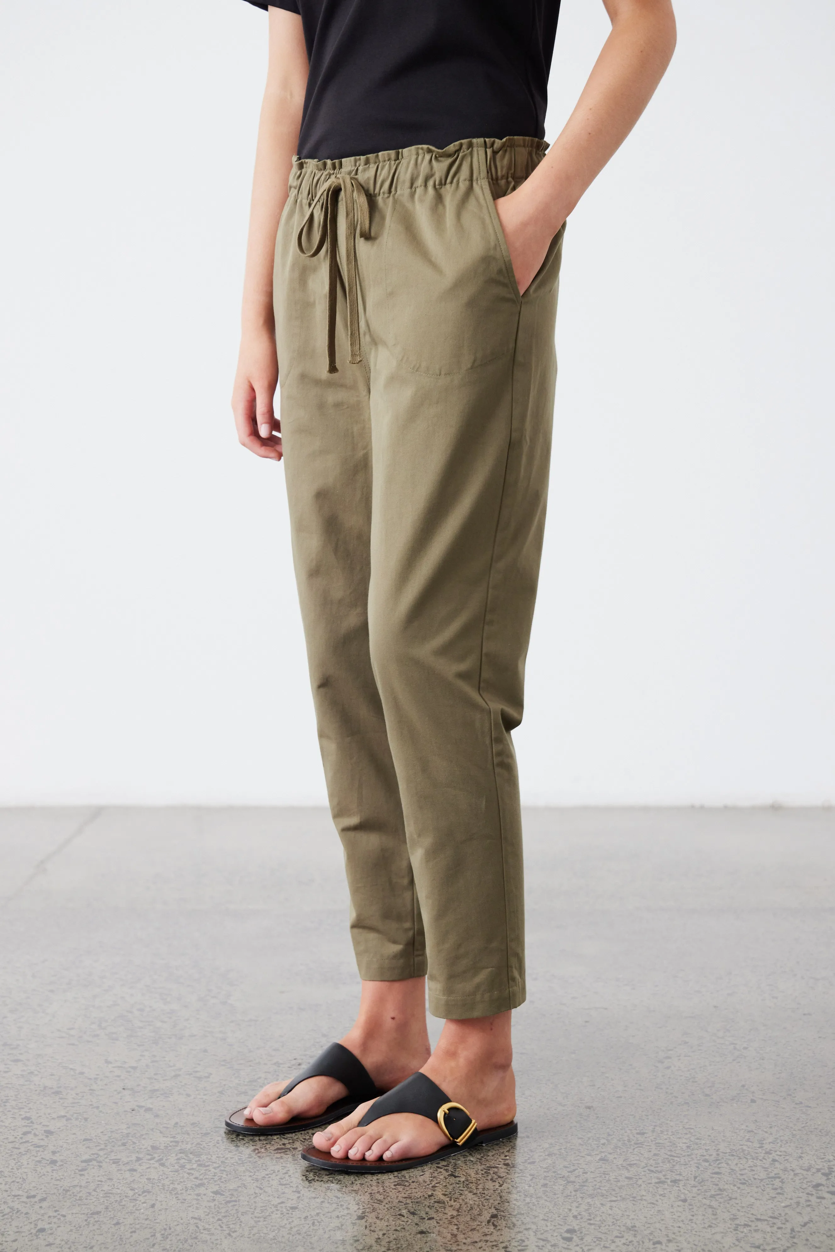 Stella Pant - Khaki