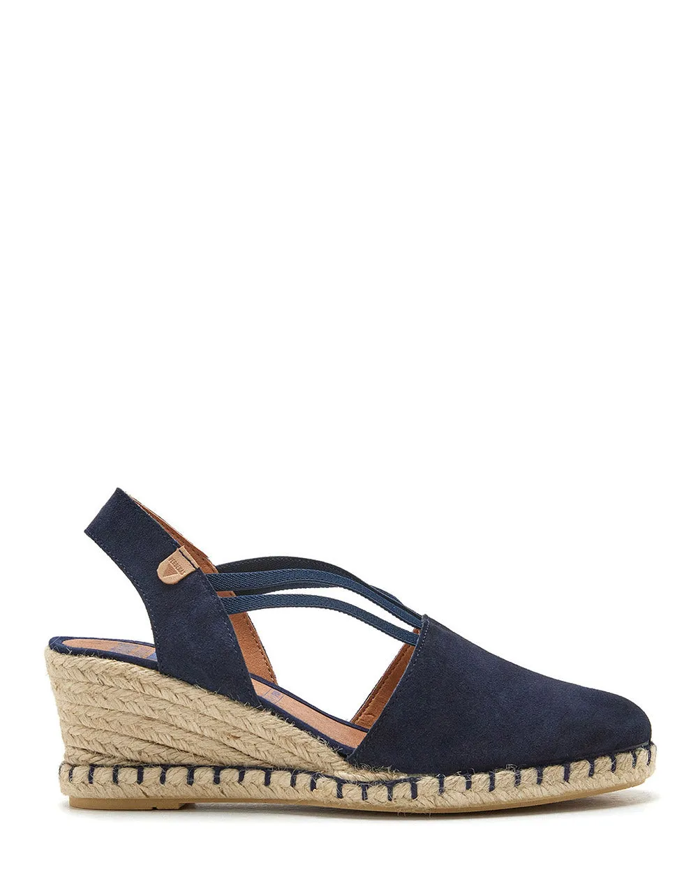 Verbenas Maika Glitter Marino Espadrille Sandal